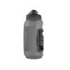 Фляга FIDLOCK TWIST 750 with FL logo, прозоро чорна  SET (connector + BIKE base) 