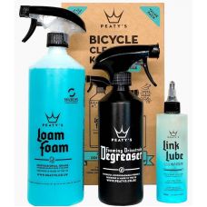 Набір Peaty's Gift Pack, шампунь 1L / дегрізер 500ml / мастило для ланцюга 120ml, All-Weather 