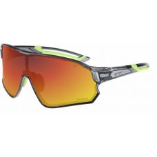 Окуляри Relax Relax Artan чорні кристальні, лінза smoke (Polarized TAC 1,1 mm), black red revo , кат. 3