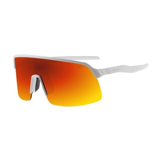 Окуляри Relax Judo білі матові, лінза smoke (PC), black red revo, кат. 3