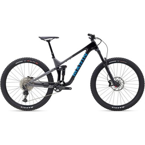 Велосипед 29" Marin Alpine Trail Carbon 1 Gloss Black/Blue 2024