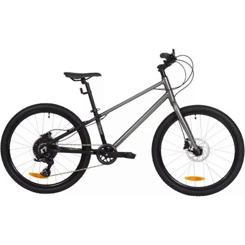Велосипед 24"  Pride GLIDER 4.2 темно сірий