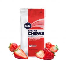 Енергетичні желейки GU Energy Strawberry (20 мг кофеїну)