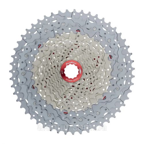 Касета SUN RACE MZ800 11-51T MTB 12шв алю, Metallic Silver