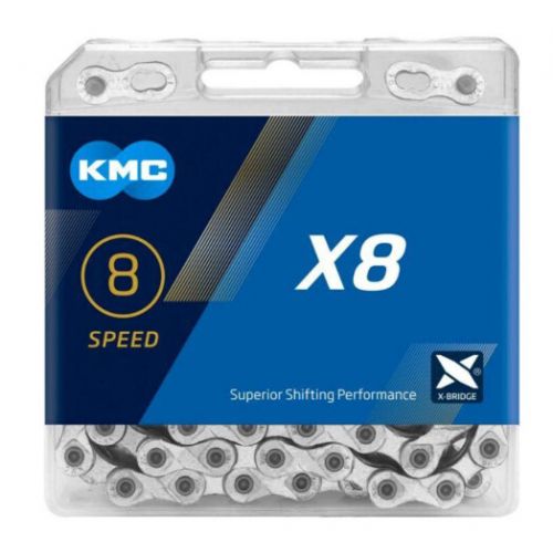 Велоланцюг KMC X8 Silver 